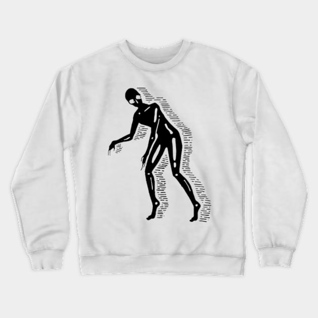 Spooky Figure 1 Crewneck Sweatshirt by conflictedlizard